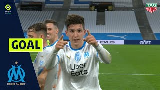 Goal Leonardo Julian BALERDI ROSA 45  OLYMPIQUE DE MARSEILLE OM  DFCO 20 2021 [upl. by Ytok]