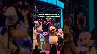 First time at Mickeys Trick and Treat Show at California Adventure disneyhalloween [upl. by Aniale]