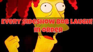 ✨ Every Sideshow bob laugh✨ In order [upl. by Lothar]