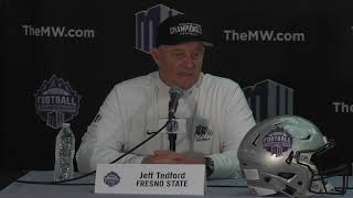 Fresno State Football 2018 MW Championship Postgame Press Conference [upl. by Eiliak263]