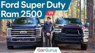 Ford Super Duty vs Ram 2500 [upl. by Anekam]