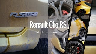 Renault Clio RS  Filthy Winter Wash [upl. by Pirnot]