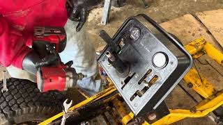 Dismantling a Cub Cadet 1711 Dash Hydraulic Valve and Steering Box [upl. by Sadoc679]