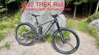 New eMTB  Trek Rail 7  Scotland Trail Footage Dalbeattie  Kirroughtree [upl. by Ecinehs54]