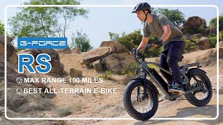 GFORCE RS  The New R Series Flagship Premium Allterrain Fat Tire Electric Bike [upl. by Anilahs]