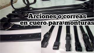 ARCIONES O CORREAS EN CUERO [upl. by Zoie718]