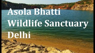 Asola Bhatti Wildlife Sanctuary Delhi  Video Tour [upl. by Rafferty954]