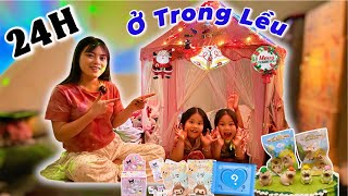 Thử Thách 24H Quỳnh Nhi Và Nhím Ở Trong Lều [upl. by Timi915]