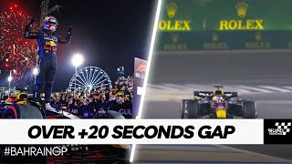 The INSANE Gap between Max Verstappen and the Other Drivers  2024 Formula 1 Bahrain Grand Prix [upl. by Boardman]