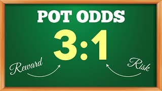 How To Use Pot Odds In Poker  Poker Quick Plays [upl. by Nesnej681]