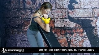 Braccia Workout con Kettlebell [upl. by Lishe]