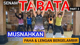 BAKAR LENGAN BERGELAMBIR DAN PAHA BERGELAMBIR  TABATA PART 3 [upl. by Enerak779]