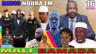 RADIO NOURA FM 16 10 2024 MALI [upl. by Ytsirhk]