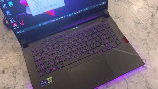 Asus ROG Scar 15 2022 i9 12900 and Rtx 3070 Ti 300hz 1080p best gaming laptop [upl. by Tessie]