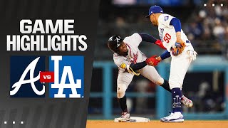 Braves vs Dodgers Game Highlights 5324  MLB Highlights [upl. by Dirfliw]