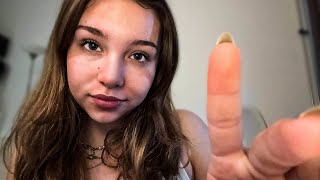 ASMR  Mouth Sounds And Hand Movements 🤍 [upl. by Ahrens]