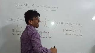 Stability of Carbonium ions [upl. by Ruscher]