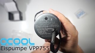 Alphacool Eispumpe VP755 Unboxing [upl. by Naomi]