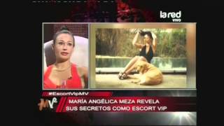 María Angélica Meza quot Comencé a los 31 años como escort vipquot [upl. by Caitlin]