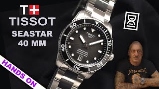 40 mm per il nuovo Tissot Seastar 1000 [upl. by Raskind]