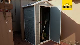 How to Assemble a Keter Manor Shed [upl. by Uda262]