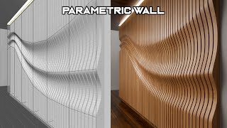 How to Create Parametric Wall in 3ds Max tutorial 3dsmax parametricdesign [upl. by Moitoso853]