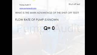 Shut off test of a centrifugal pump [upl. by Rehpotsihc415]