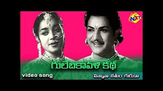 విన్నావా తత్త్వం గురుడా Video Song  Gule Bakavali Katha గులేబకావళి కథ Movie  NTR  Vega Music [upl. by Liv]