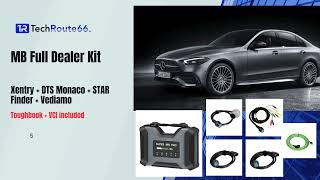 Xentry Full Kit for Mercedes Diagnostic and Programming [upl. by Ahsinrev]