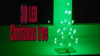 3D LED Christmas tree [upl. by Aigneis410]