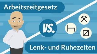 Arbeitszeitgesetz oder Lenk und Ruhezeiten  was zählt denn jetzt im Güterkraftverkehr [upl. by Retnuh]