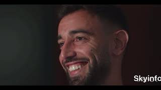 EMOTIONAL MESSAGE  Bruno Fernandes New Contract interview [upl. by Redford]