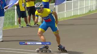 World Games 2017  Speed Skating  Final  Men 200M [upl. by Aivatnuahs]