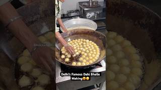 Delhi’s Famous Dahi Bhalle Making😍😋 Indian Street Food [upl. by Essiralc384]