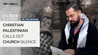 Christian Palestinian calls out church silence on Israels war crimes in Gaza [upl. by Critta]