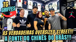 🔥A MELHOR FONTE DE CAMISETAS OVERSIZED DE ALTA QUALIDADE DO BRÁS OVERSIZED DE VERDADE oversized [upl. by Alimac]