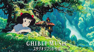 Ghibli Piano Collection Relaxing piano music 🌊 Studying coffee reading healing 🎧 Ghibli Music [upl. by Northey371]