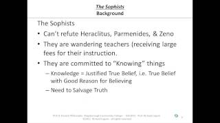 93 The Sophists [upl. by Pernick559]