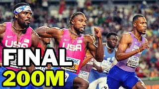 The Mens 200m FINAL was INSANE II 2023 World Championships Budapest [upl. by Ttam]