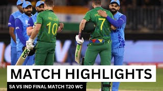 India vs South Africa ICC T20 World Cup 2024 Final Match Highlights [upl. by Conyers]