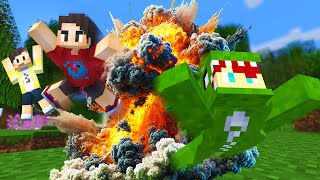 笑ったら爆破するマインクラフト【Fischersコラボ】 [upl. by Eldrida]