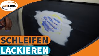 Wie groß soll ich schleifen vor dem lackieren  Tipps und Anleitung  LACKSTORE [upl. by Tanaka]