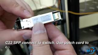 1 How to install single fiber 4 channels DWDM Mux Demux？ [upl. by Sheela]