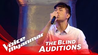 Micky quotMore Than Wordsquot  Blind Audition  The Voice Myanmar 2018 [upl. by Namya]