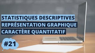 Représentation graphique dans le cas d’un caractère quantitatif  statistiques 1 [upl. by Jacynth]