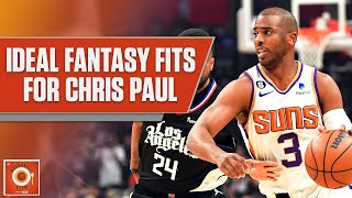 Fantasy landing spots for Chris Paul Lakers Clippers Warriors  Roundball Stew  NBC Sports [upl. by Cacie]