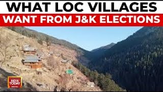 JampK Polls Village Along LOC Yearns For Development Better Prices For Milk  India Today [upl. by Yrelle697]