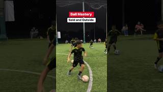 Ball mastery workout football 💯🦵 shorts youtubeshorts ytshort football soccer ballmastery [upl. by Astraea]