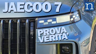 JAECOO 7  J7 E veramente COOL TEST SUV turbo benzina la PROVA VERITA [upl. by Ridgley964]