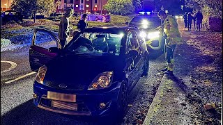 POLICE Pull Car For NOTHING  Modified Cars Leaving a Car Meet [upl. by Itnahsa]